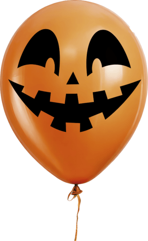 10 palloncini zucca arancio da 30 cm