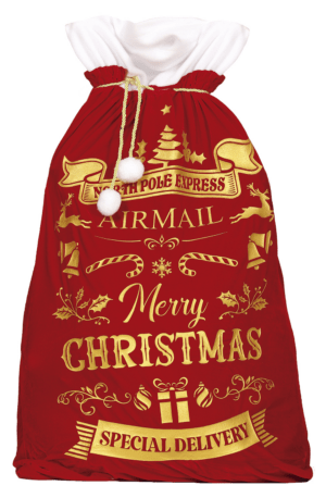 Sacco Buon Natale 60x95 Cm