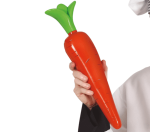 Finta carota gigante 42 cm