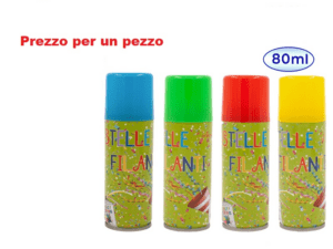 Bombola Stelle Filanti ml 80 Spray