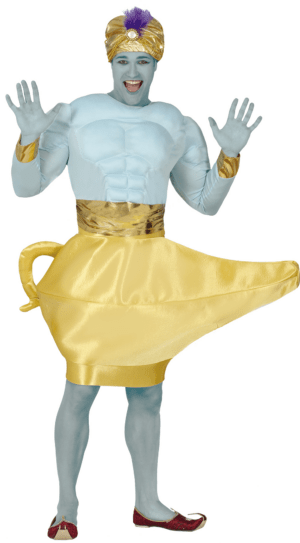 Costume da Genio con Lampada Magica