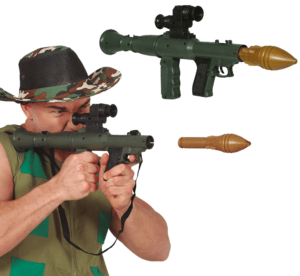 Bazooka Giocattolo Verde 50 cm
