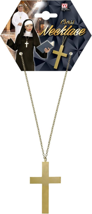 Collana croce oro