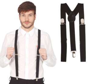 Bretelle nere charlie chaplin mm25