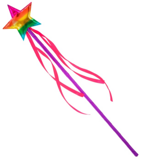 Bacchetta Magica Arcobaleno 39,5 cm