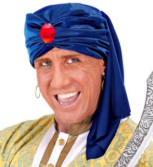Turbante ali baba con gemma
