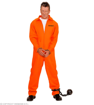 145847225 Costume da detenuto arancio
