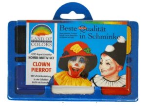 Trucco cartella clown/pierrot