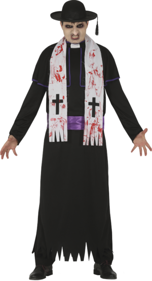 Costume da sacerdote zombie