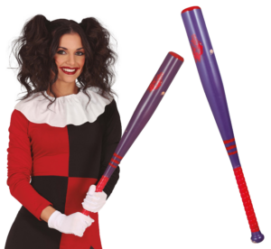 Mazza da baseball Arlecchino pericoloso 75 cm