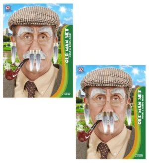Set vecchio peli per naso e orecchie