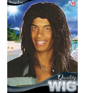 Parrucca rasta nera