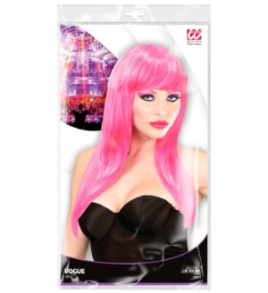 Parrucca vogue rosa caldo