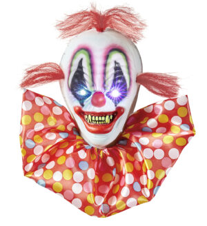 Clown horror con occhi luce led
