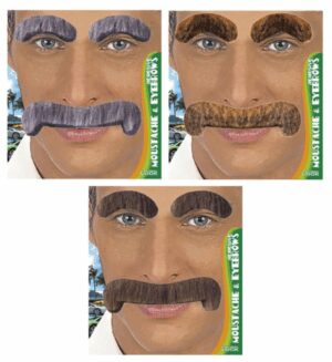 Baffi e sopracciglia gentleman