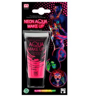 Acqua make-up rosa fluorescente