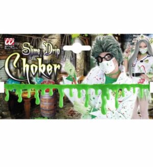Girocollo goccie di slime verde