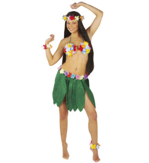 Gonna hawaiana in foglie di banano