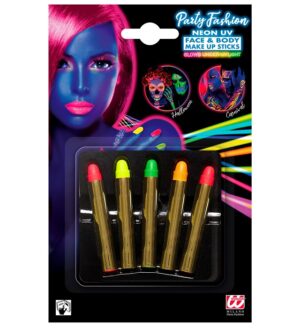 Set da 5 matite trucco fluorescente