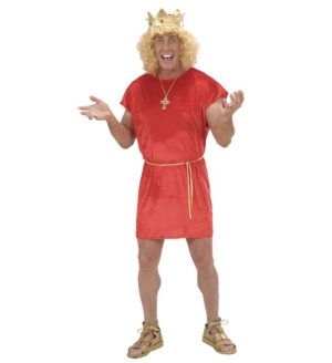Vestito tunica rossa