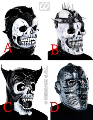 Maschere skull fighters-ass.in