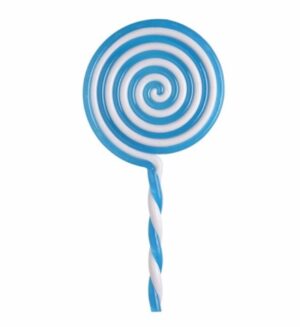 Lecca lecca 22 cm - blu clown