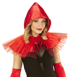 Set mantellino rosso