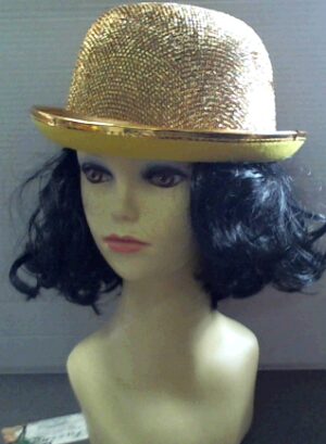Bombetta lame oro