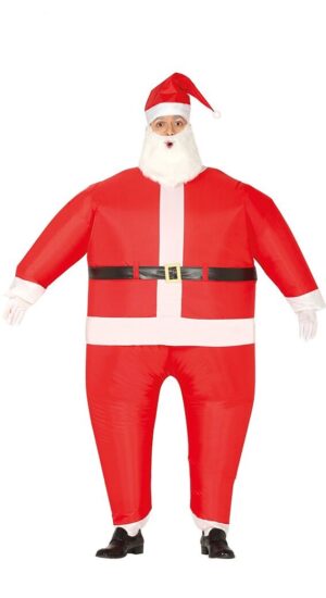 Vestito babbo natale gonfiabile