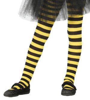 Calze a righe gialle e nere ape insetti 5-9 anni