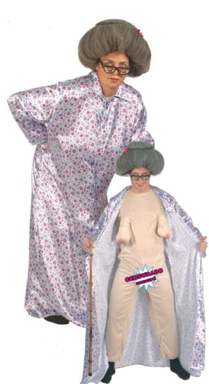Vestito nonna vecchietta sexy