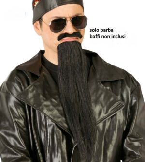 Barba lunga nera