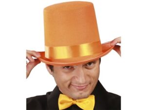 Cilindro tuba arancio taglia grande