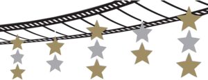 Decoro hollywood cielo cm. 30 x 240