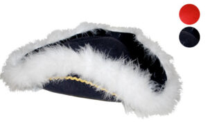 Cappello tricorno rosso
