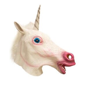 Maschera unicorno in lattice