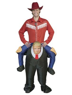 Costume gonfiabile da presidente americano