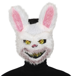 Maschera Coniglio Horror con Pelo