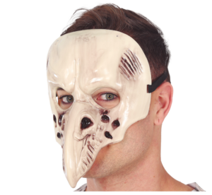 Maschera Teschio Corvo in Plastica