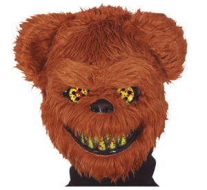Maschera Orso Horror con Pelo