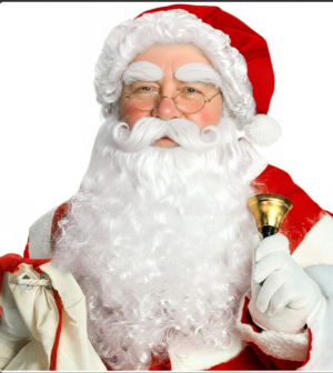 Parrucca e Barba Deluxe da Babbo Natale
