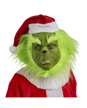 Maschera Greench In Lattice Con Barba, Capelli E Cappello