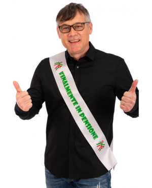 Fascia FINALMENTE IN PENSIONE