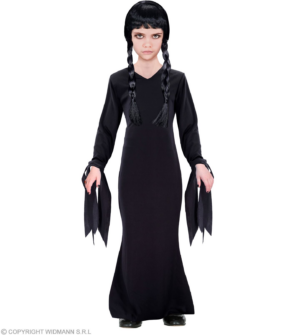 Costume da dark girl per bambina, gotico