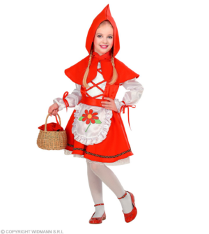 Costume da mantellino rosso