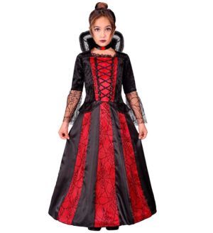 Costume da vampiressa gotica bambina
