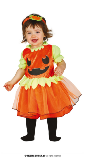 Costume da baby zucca