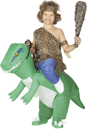 Costume da gonfiabile dinosauro preistorico
