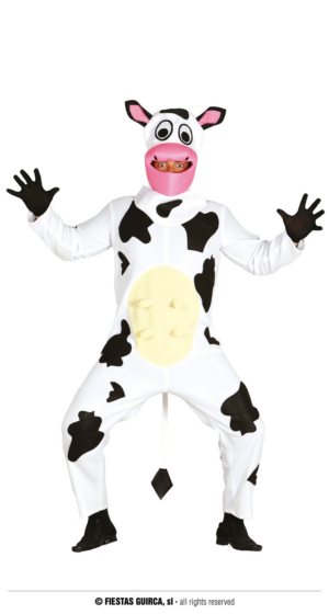 Costume da mucca unisex