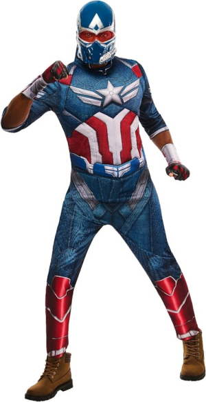Costume da Capitan America Deluxe per adulti